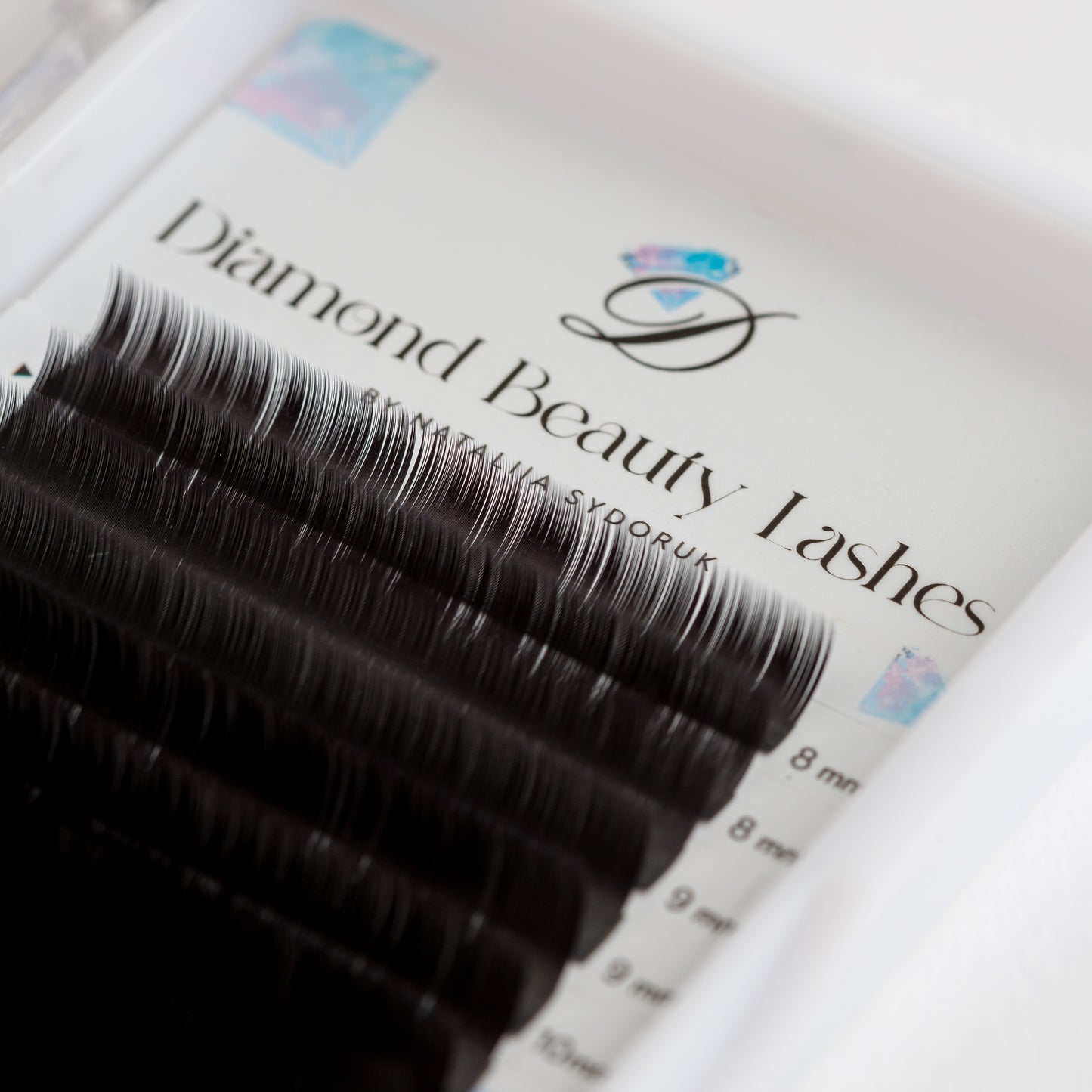 Professional Black Eyelash Extensions | C Curl