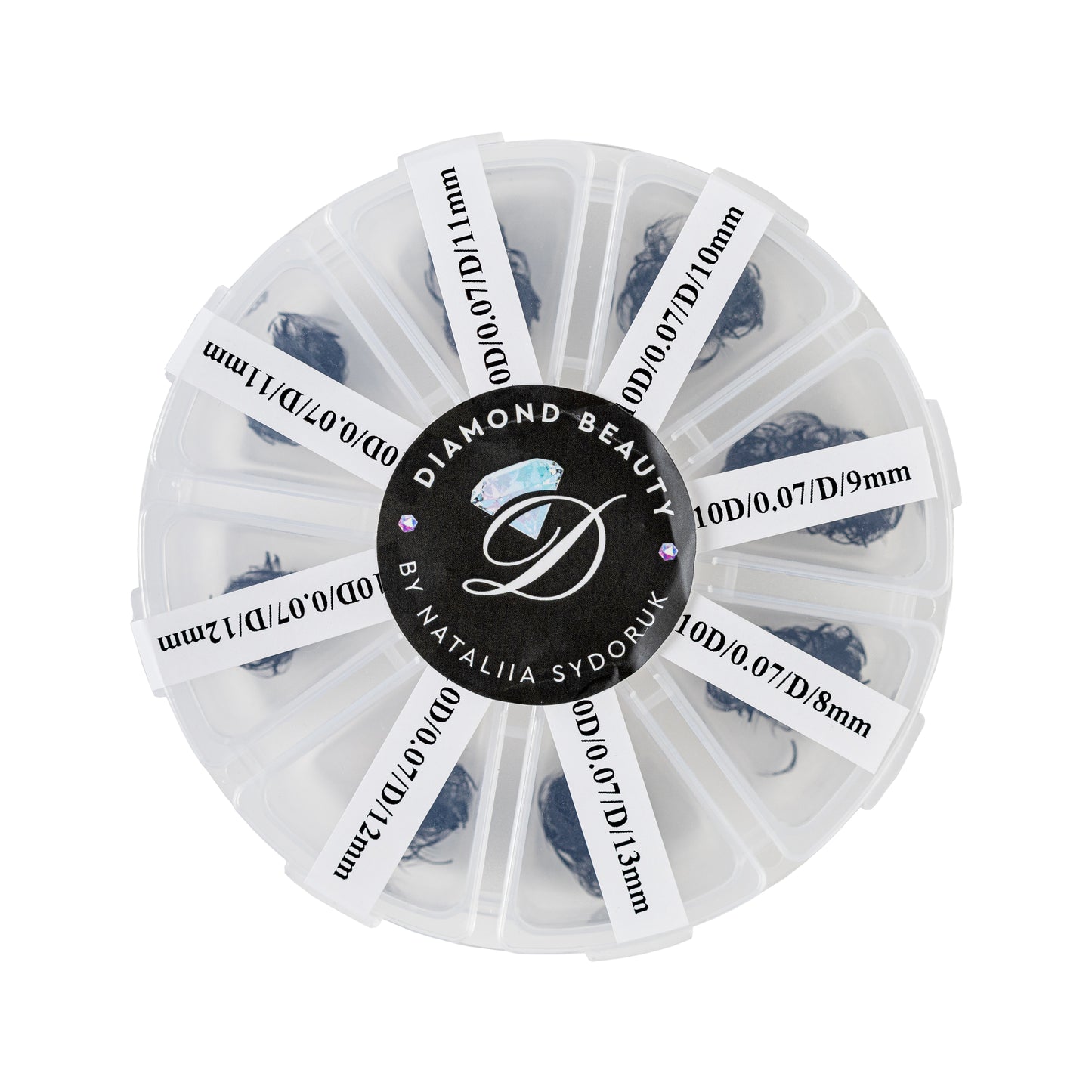 Eyelashes tufts fans MIX 10D