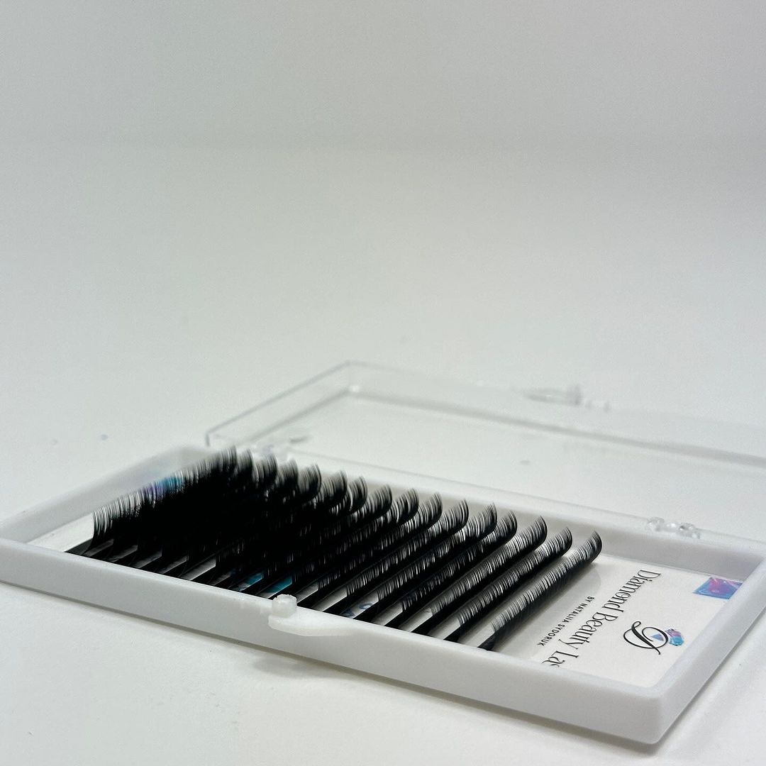 Professional Black Eyelash Extensions | CC Curl